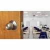 Trans Atlantic Co. Heavy Duty Stainless Steel Commercial Classroom Door Knob with Lock and IC Core DL-HVB70IC-US32D